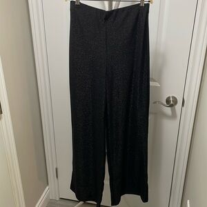 Wide Leg Shimmer Pants